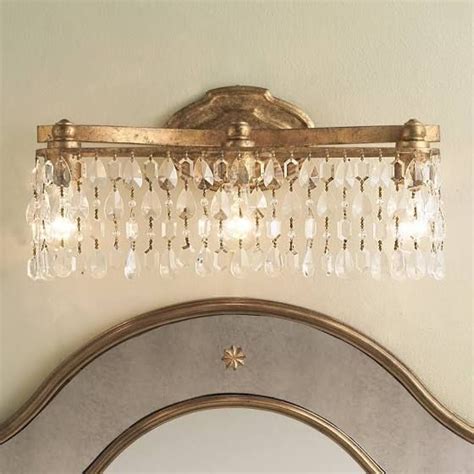 champagne bronze light fixture | Beleuchtung, Kronleuchter, Badezimmer