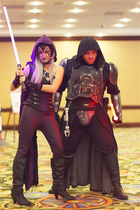 Nightsister and Inquisitor concepts from Starwars at Quakecon 2017