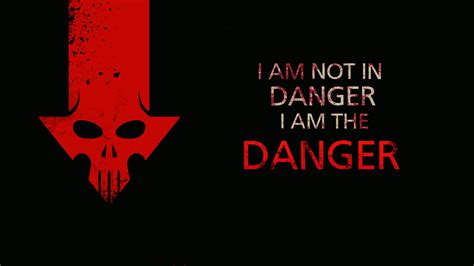 Danger text, Breaking Bad, typography, minimalism, skull HD wallpaper ...