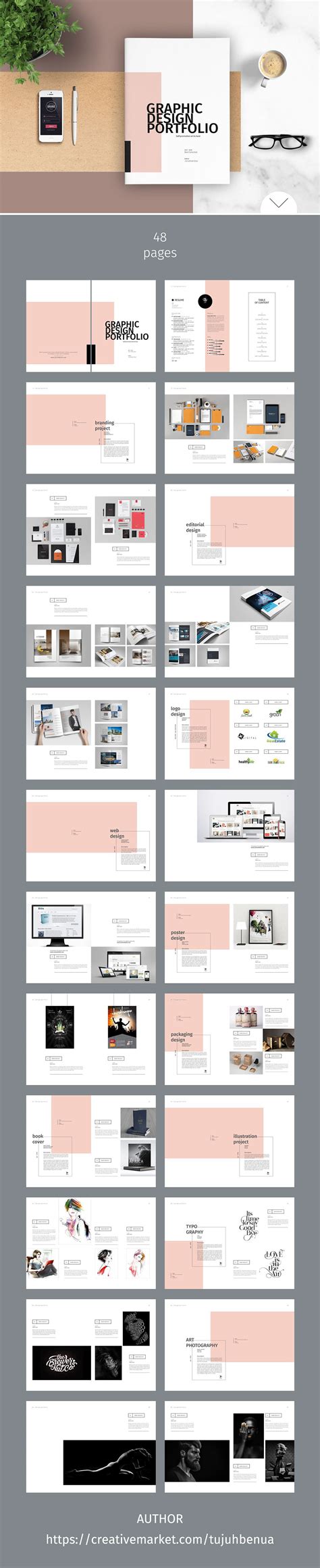 Graphic Design Portfolio Template :: Behance