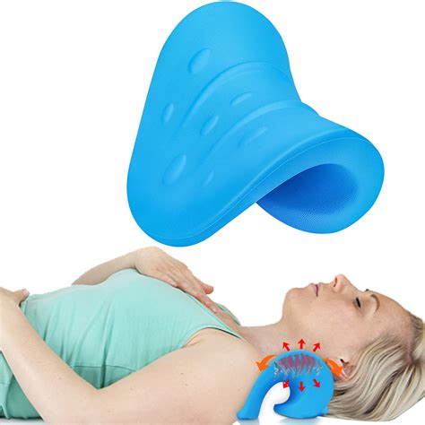 Neck Stretcher Magnetic Therapy Neck And Shoulder Relaxer Pain Relief Cloud Pillow，Cervical ...