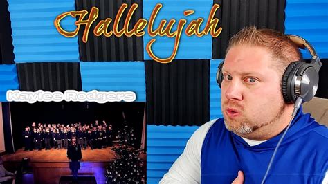 Kaylee Rodgers Singing Hallelujah REACTION - YouTube