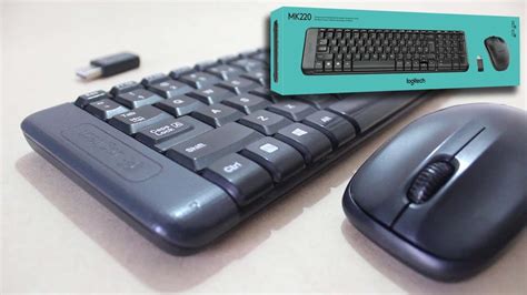 Logitech MK220 Wireless Keyboard and Mouse Combo - Unboxing & Review ...