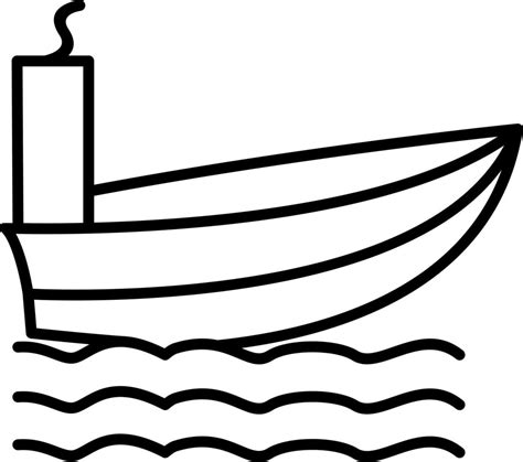 Steamship Line Icon 16227117 Vector Art at Vecteezy