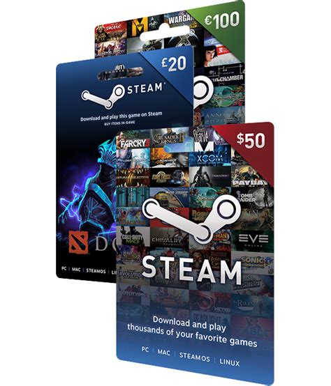 Steam Gift Cards on Steam