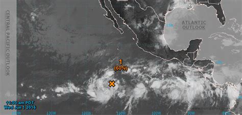 Hurricane Season Begins With Disturbance In Pacific