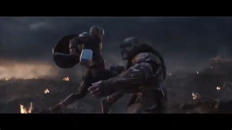 Thanos vs Thor, Iron Man, and Captain America - Avengers: Endgame Fight ...