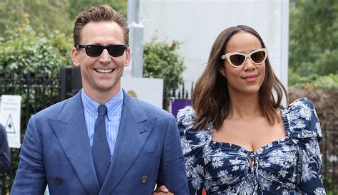 Tom Hiddleston Matches Shoes with Fiancée Zawe Ashton at Wimbledon – Footwear News