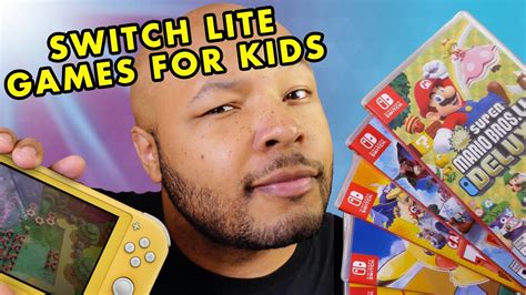 Nintendo Switch Lite - GAMES FOR KIDS UNDER 10 YEARS OLD! - YouTube