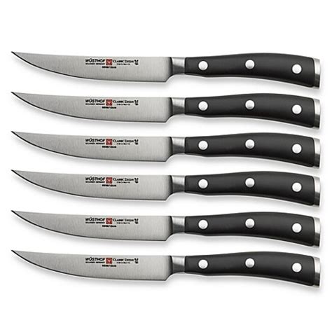 Wusthof Classic Ikon 6-Piece Steak Knife Set - Bed Bath & Beyond