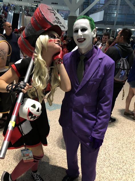 [self] Harley Quinn and the Joker LACC2017 : r/cosplay