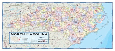 A Comprehensive Guide To North Carolina’s County Map: Understanding The ...