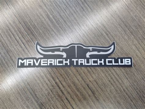 Maverick Truck Club Decal | MaverickTruckClub - 2022+ Ford Maverick ...