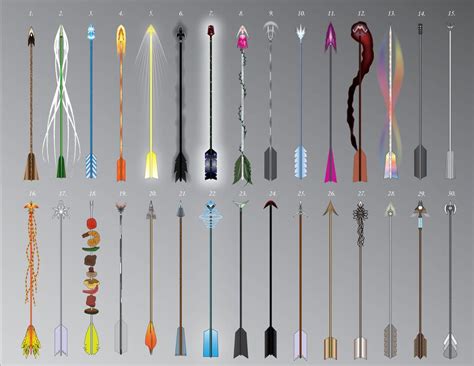 30 Arrows by LucienVox Ninja Weapons, Anime Weapons, Fantasy Character ...