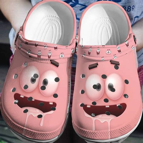 Spongebob Squarepants Patrick Star Crocs 3D Clog Shoes - 365crocs