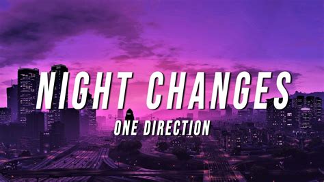 One Direction - Night Changes [Lyrics] Chords - Chordify