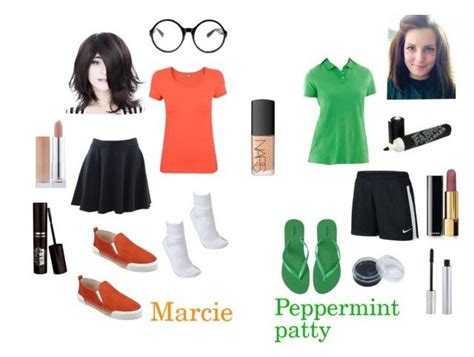 Peppermint patty and Marcie Cosplay | Peanut costume, Peppermint patties, Charlie brown costume