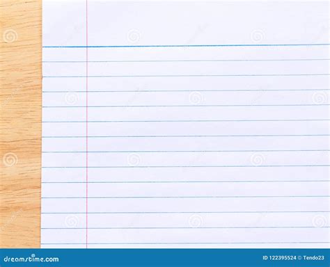 Notebook Lined Paper Background Royalty-Free Stock Photography | CartoonDealer.com #127906421