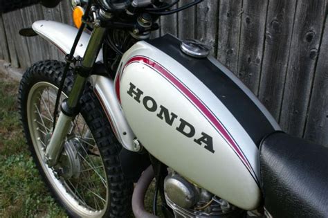 Buy WOW! 1972 HONDA XL250 MOTOSPORT Original Unrestored on 2040-motos