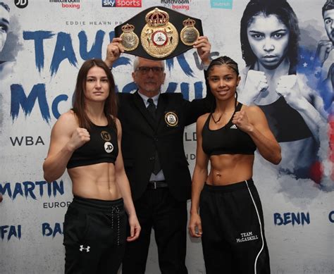 Photos: Katie Taylor vs. Jessica McCaskill, Undercard - Weigh-In ...