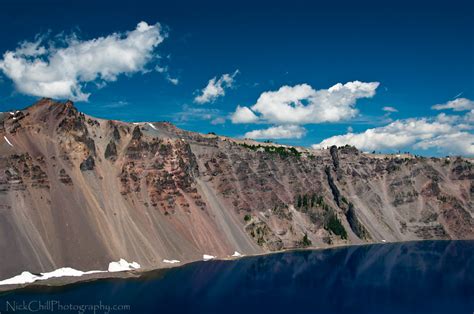 Rim of the Deep Blue Lake, Crater Lake | The steep, crumblin… | Flickr