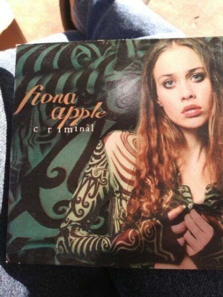 Criminal [US] [Single] by Fiona Apple (CD, Sep-1997, Work Group) for ...