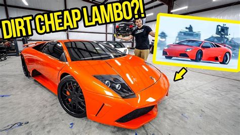 I Just Bought The Lamborghini Murcielago From FAST & FURIOUS! (CHEAPEST IN THE WORLD!!!) - YouTube