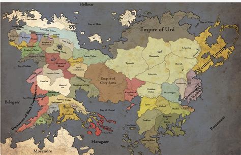 Maps of middle earth/the continent for a mod : lotr