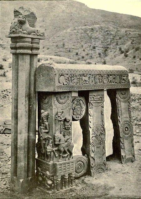 indianhistorypics on Twitter: "1873 :: Portion of Bharhut Stupa at Excavation Site In Bharhut ...