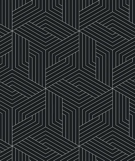 Black Geometric Shapes Dark Wallpapers - Wallpaper Cave