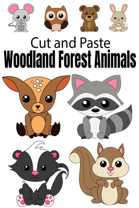 Woodland Animals Printables