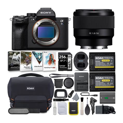 Sony Alpha a7S III Mirrorless Digital Camera with 50mm Prime Lens ...