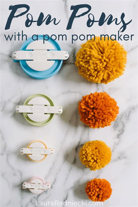 How to Use a Pom Pom Maker to Make Pom Poms | DIY Craft Tutorial