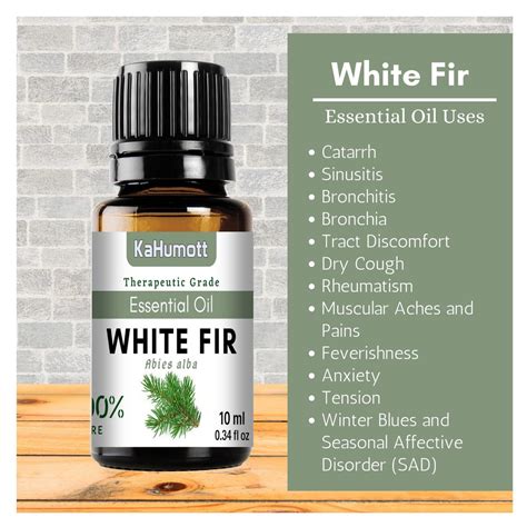 WHITE FIR 100% Pure Essential Oil 10 ml | Shopee Philippines