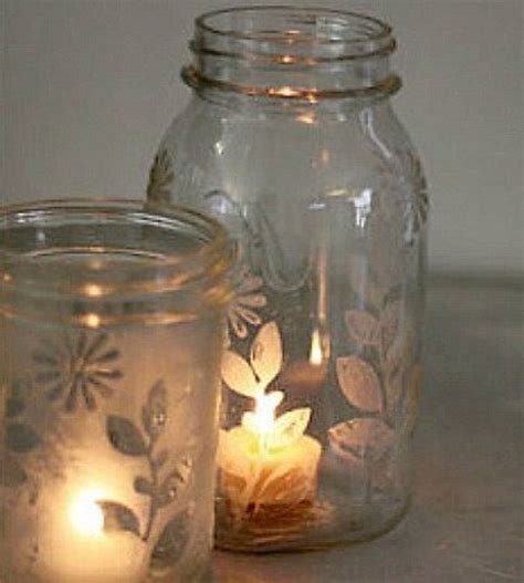 93 Outstanding Craft Projects Using Glass Jars - FeltMagnet