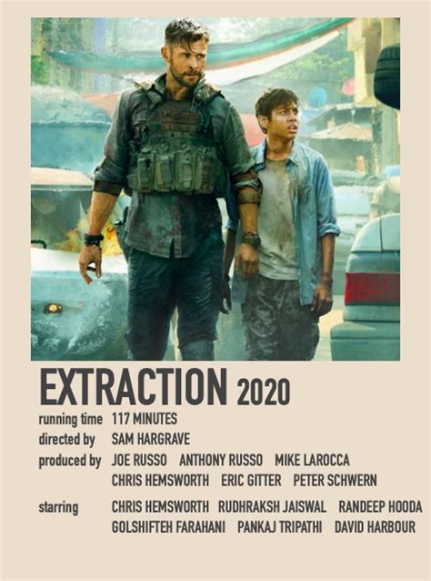 extraction | Iconic movie posters, Movie posters, Iconic movies