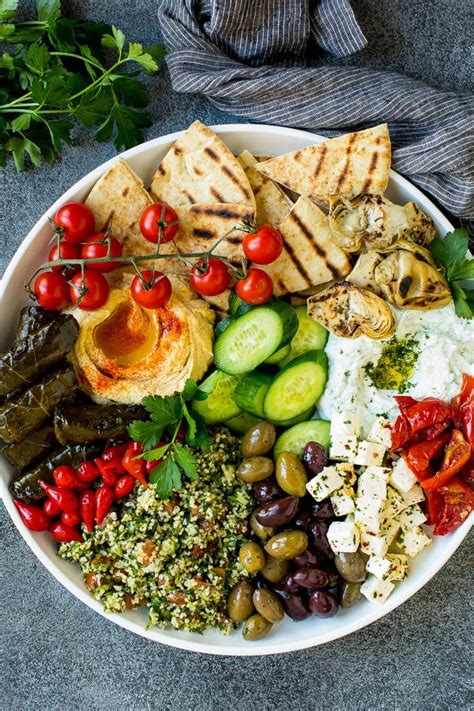 Mediterranean Mezze Platter - Dinner at the Zoo