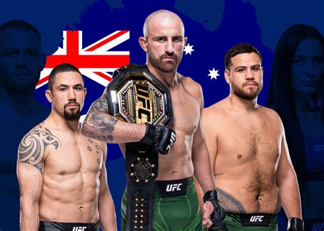 Top 10 Australian Fighters in the UFC in 2023 - DMARGE