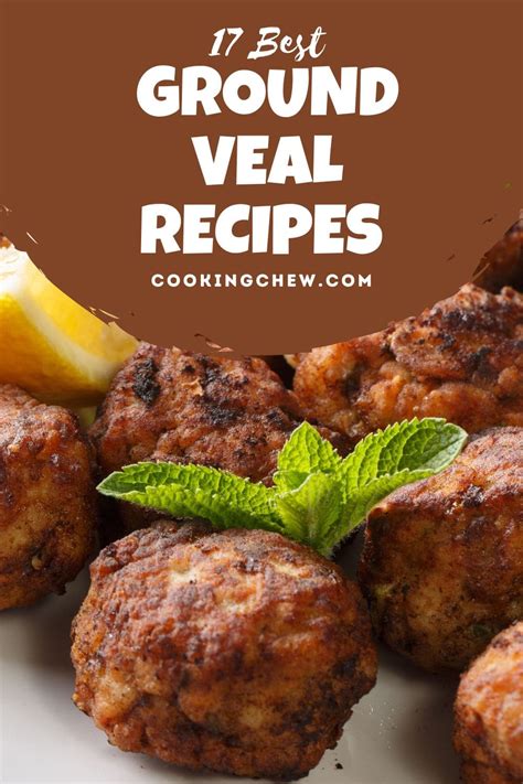 🍴 31 BEST Ground Veal Recipes 🍴 | Recipe | Veal recipes, Ground veal ...