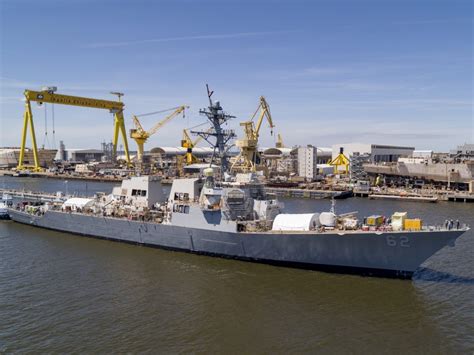 USS Fitzgerald Leaves Dry Dock, Continues Repairs Pierside in Pascagoula - Coronado Times