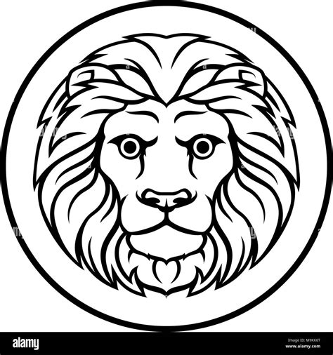 Lion sign of the zodiac hi-res stock photography and images - Alamy