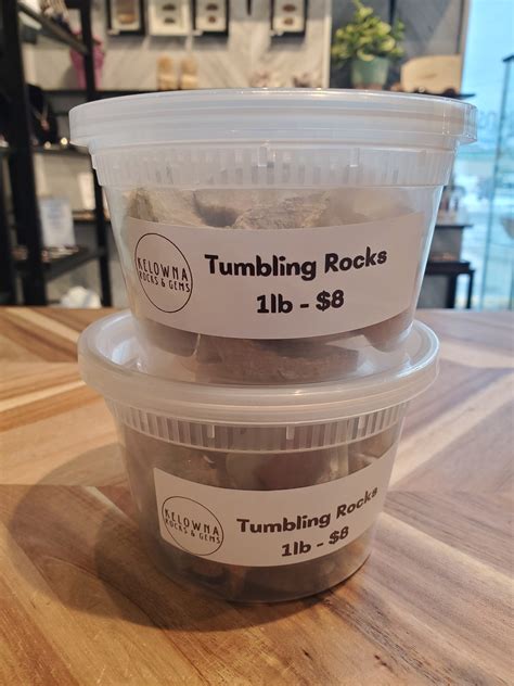 Tumbling Rocks - 1 pound - KELOWNA ROCKS & GEMS