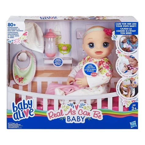 Baby Alive Real as Can Be Baby (blonde Sculpted Hair) - Walmart.ca