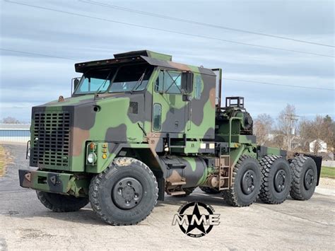 1994 Oshkosh M1070 HET 8x8 Military Heavy Haul Semi Tractor Truck