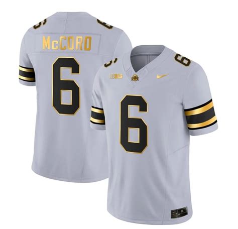 [trending Now] Shop New Kyle McCord Jersey #6 Gay Gold