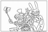 78 The Amazing Digital Circus Coloring Pages  ColoringPagesOnlycom sketch template