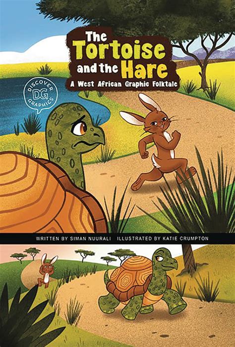 JUN221819 - TORTOISE & HARE WEST AFRICAN GRAPHIC FOLKTALE - Previews World