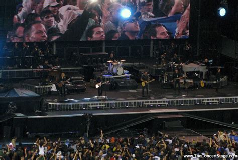 The Concert Stage - Bruce Springsteen and the E Street Band at Wrigley Field - September 08, 2012