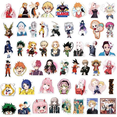 Anime Mix Graffiti Stickers - Anime Hub Kenya