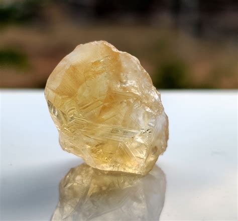 Natural Citrine Rough Gemstone 25Ct Citrine Untreated Specimen | Etsy